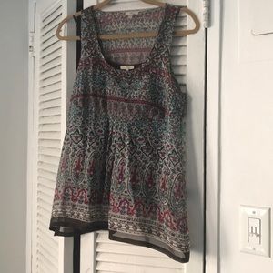 Joie sleeveless floral printed shirt